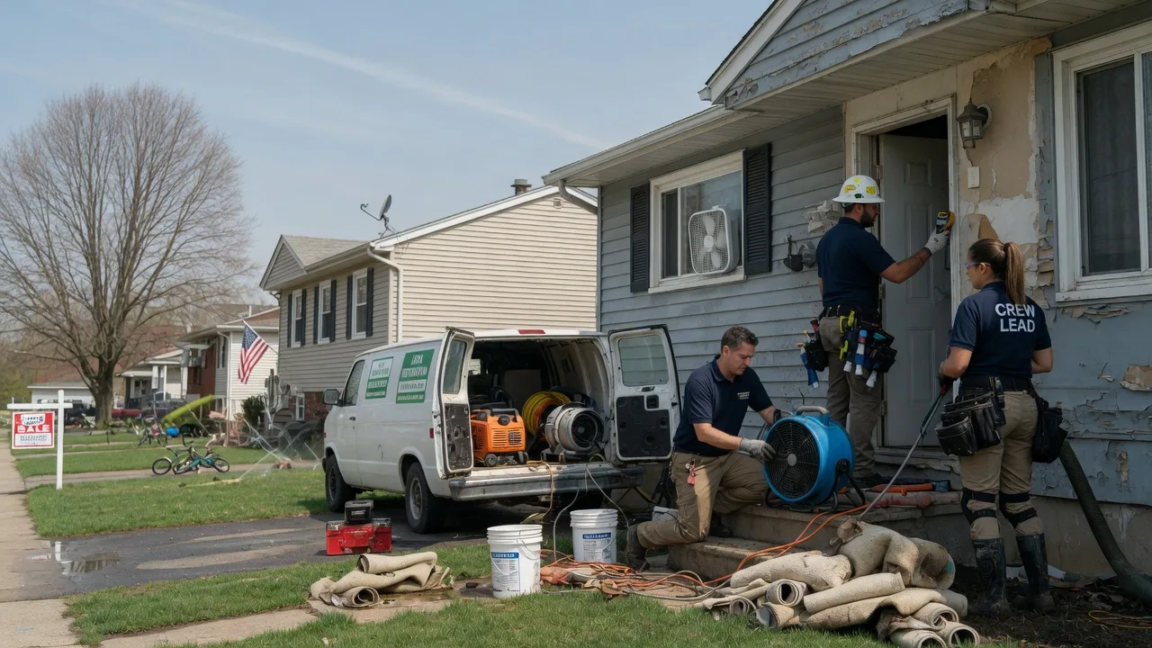 Flood Cleanup in Hibernia, NJ near me